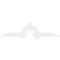 Ekena Millwork Ericson Architectural Grade PVC Gable Bracket, 96"W x 24"H x 2"D x 6"F, 6/12 Pitch GBP096X24X0206ERI00 - alternate 5